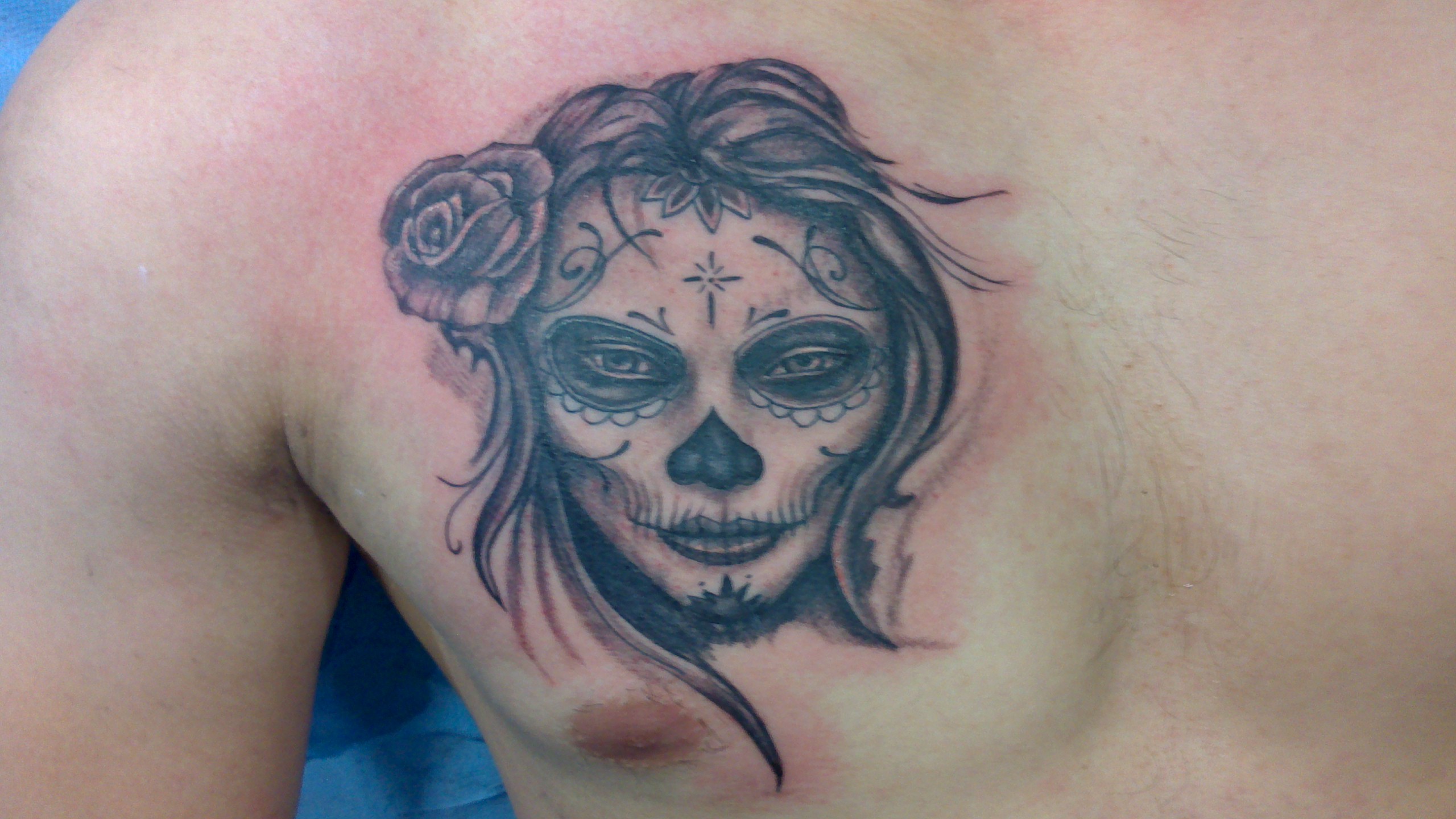 tattoo realisme calavera